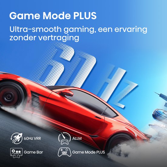 Hisense 55E7Q – 55 Inch QLED 4K Smart TV met Dolby Vision & Dolby Atmos