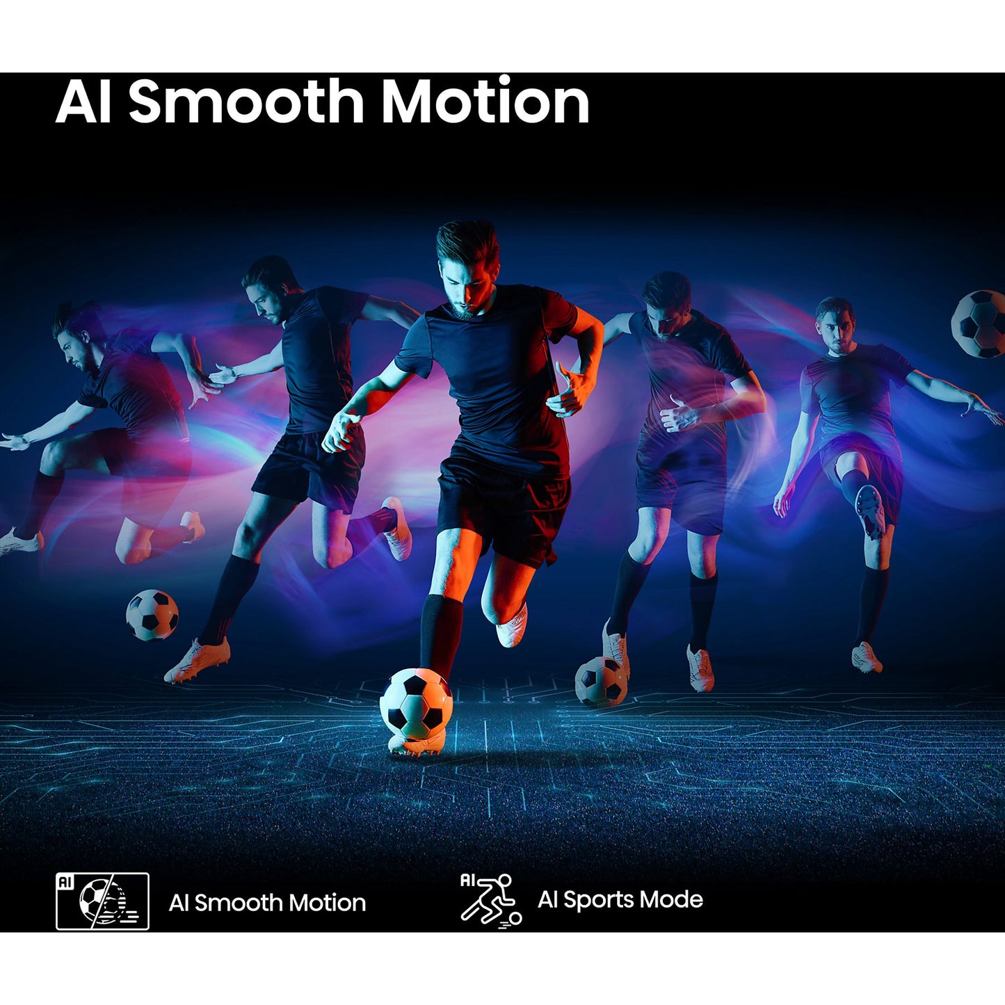 Hisense 75E7Q PRO – 75″ QLED 4K Smart TV met Dolby Vision, Dolby Atmos & 144Hz