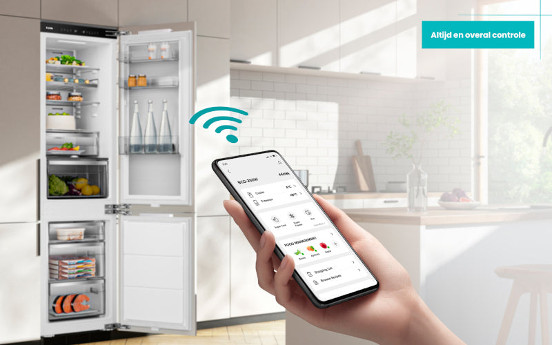 ETNA KCD9178CNF Inbouw deur-op-deur koel/vriescombinatie (178 cm), FreshTech serie