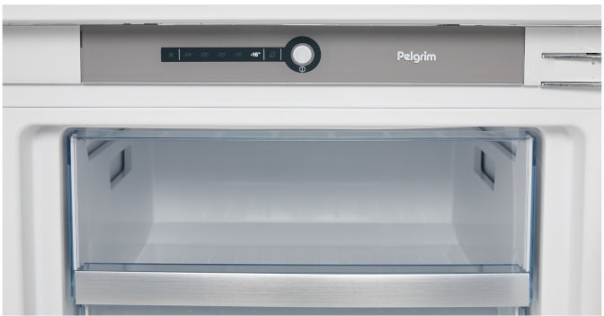 Pelgrim PVD25088L inbouw vrieskast met nis 88 cm en deur-op-deur montage