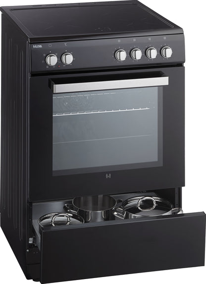 etna FIV560ZWA vrijstaand inductiefornuis