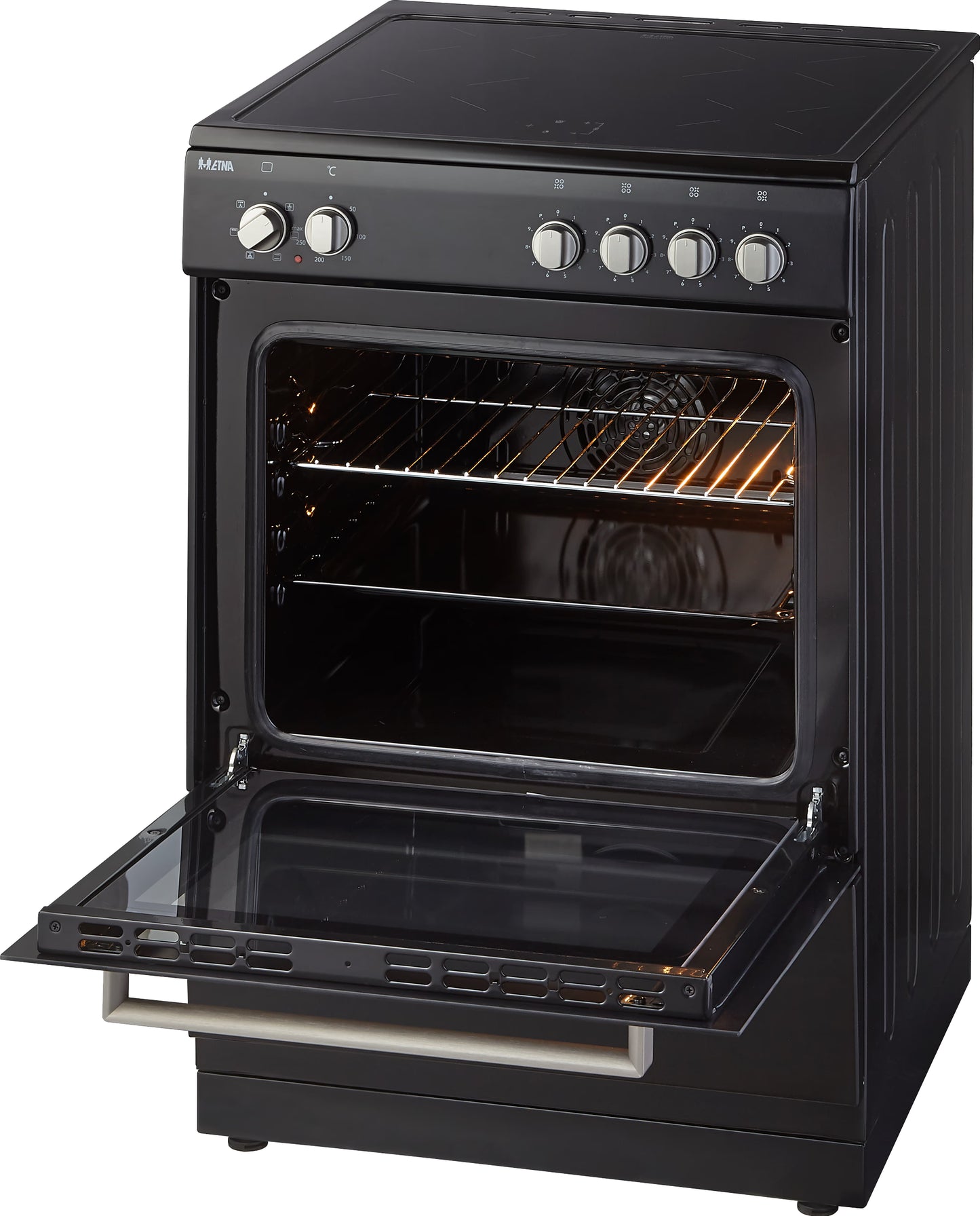 etna FIV560ZWA vrijstaand inductiefornuis