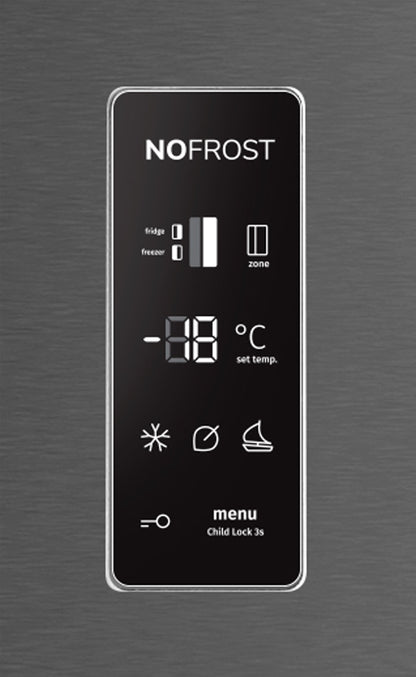 ETNA AKV578ZWA – Amerikaanse Side-by-Side koelkast