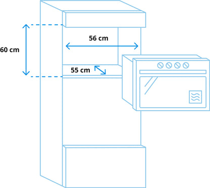 ETNA MO670MZ Oven met magnetronfunctie (nis 60 cm)