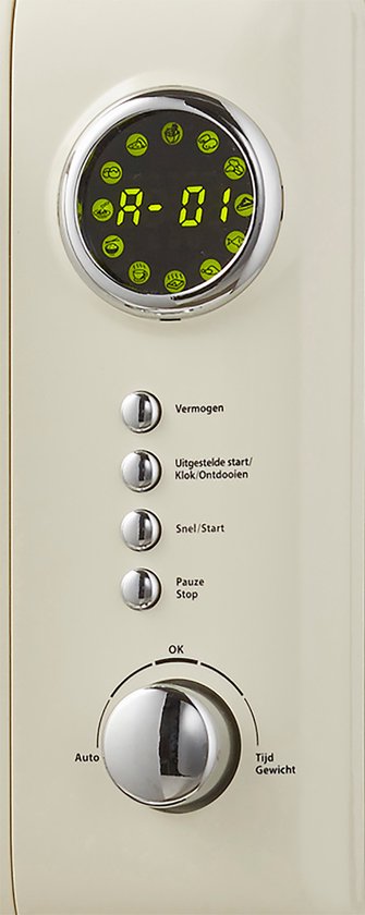 ETNA SMV620BEI Retro magnetron (20 liter), nostalgisch beige -