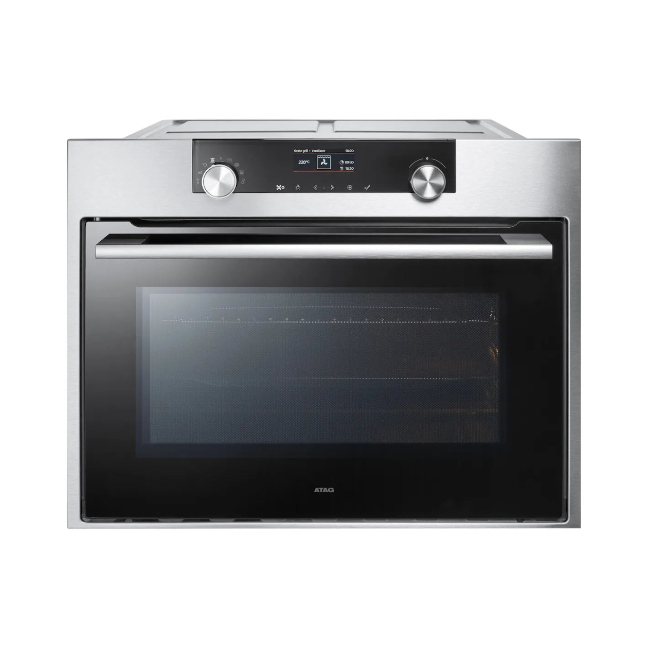 Atag Combi Oven BCM4611C – Inbouw Combimagnetron Oven 50 L | TFT‑Display | RVS