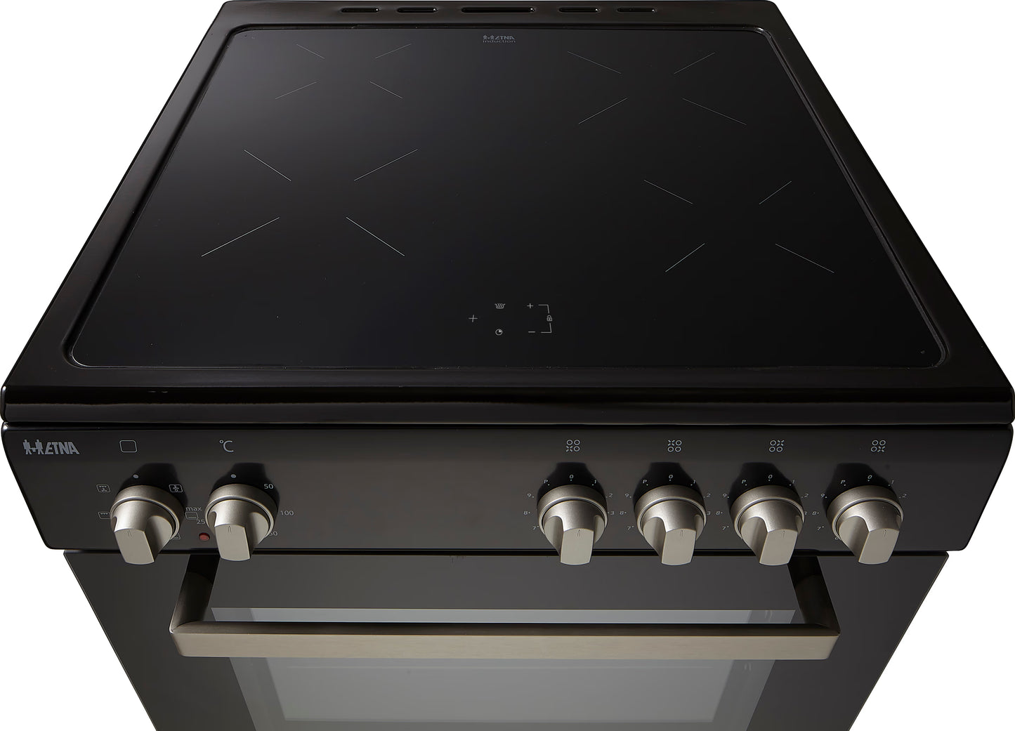 etna FIV560ZWA vrijstaand inductiefornuis