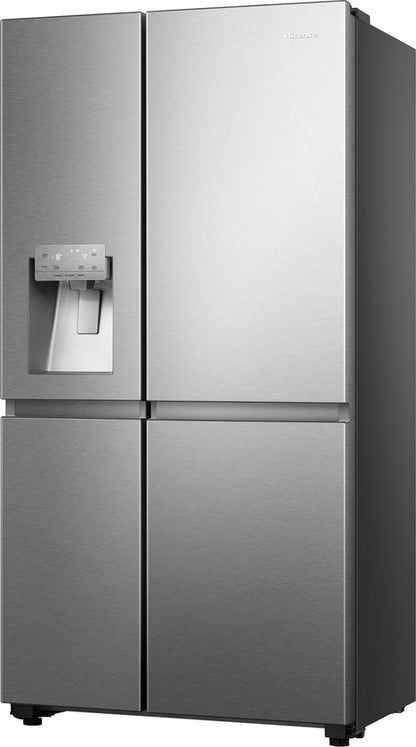 Hisense RS818N4IID Amerikaanse koelkast – 632L – RVS – Water- en ijsdispenser