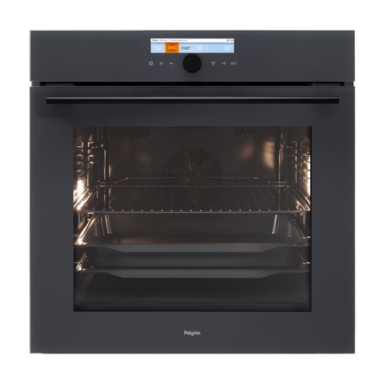 Pelgrim OVM836ANT – Inbouw Oven 60 cm | 73 L Multifunctioneel | Antraciet