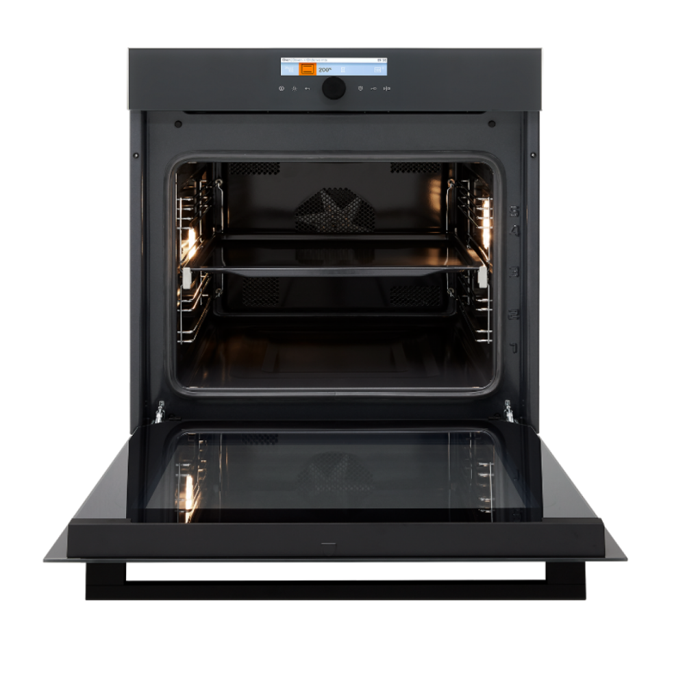 Pelgrim OVM836ANT – Inbouw Oven 60 cm | 73 L Multifunctioneel | Antraciet