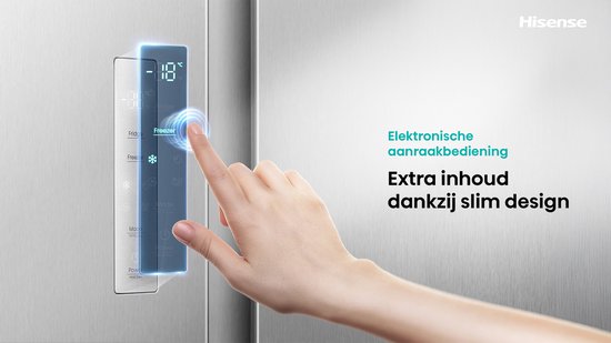 Hisense RS3P558NEFD - Amerikaanse koelkast - No-Frost - 178 cm hoog