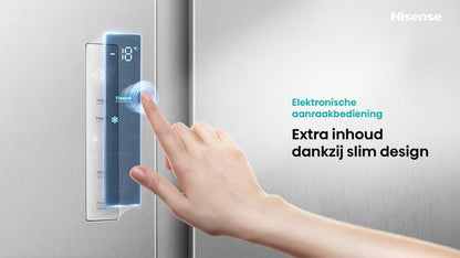 Hisense RS3P558NEFD - Amerikaanse koelkast - No-Frost - 178 cm hoog