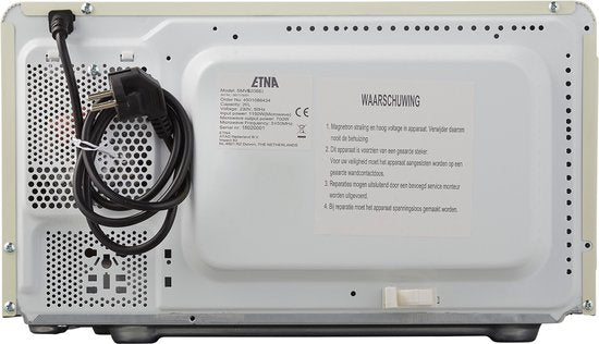 ETNA SMV620BEI Retro magnetron (20 liter), nostalgisch beige -