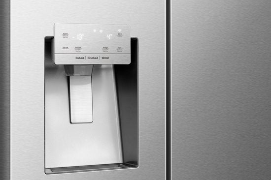 Hisense RS818N4IID Amerikaanse koelkast – 632L – RVS – Water- en ijsdispenser