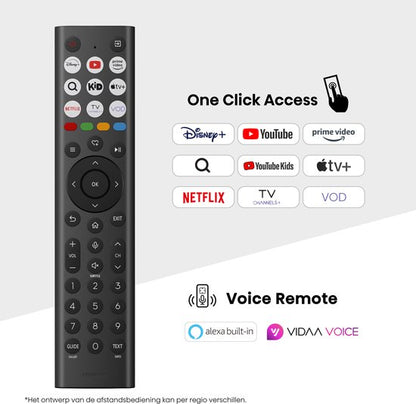 Hisense 55E7Q – 55 Inch QLED 4K Smart TV met Dolby Vision & Dolby Atmos