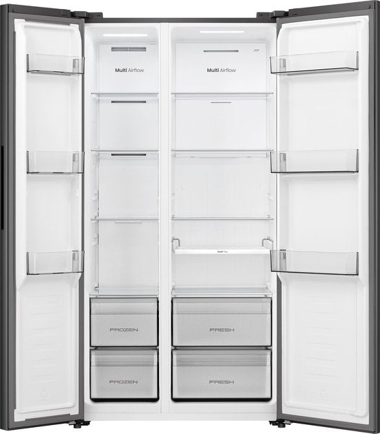 Hisense RS3P558NEFD - Amerikaanse koelkast - No-Frost - 178 cm hoog