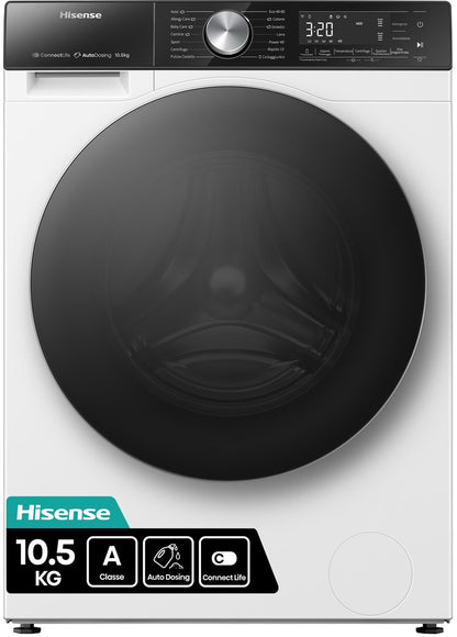 Hisense WF5I1045BWQ – Wasmachine – 10,5 kg – 1400 toeren – Energieklasse A