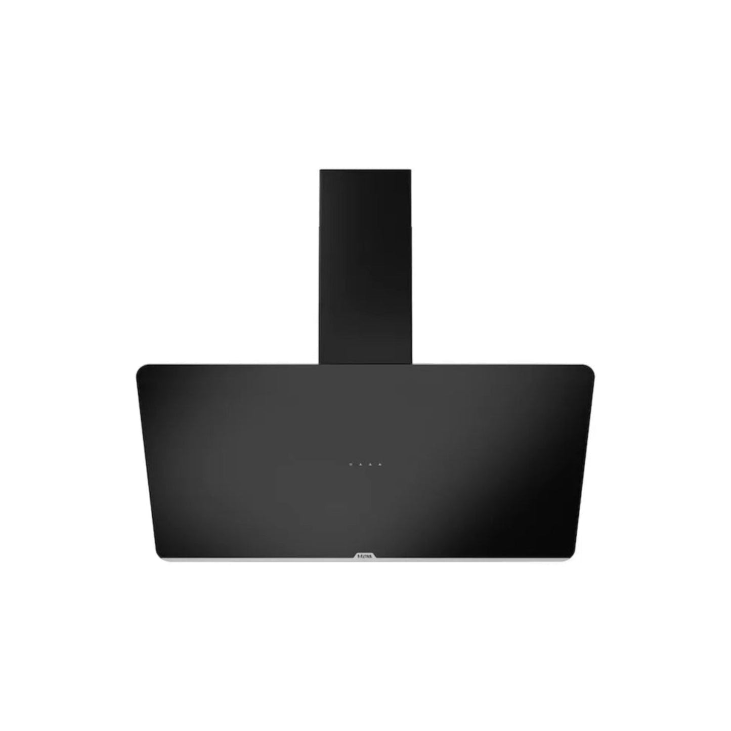 ETNA AD690ZT – Diagonale Wandschouw Afzuigkap 90 cm | Zwart Glas | Touch Control | 770 m³/h
