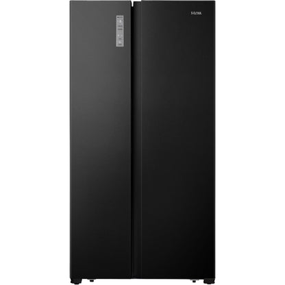 ETNA AKV678ZWA Amerikaanse koelkast, RVS (178 cm)