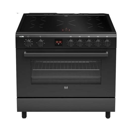 ETNA FI590ZWA - Fornuis - Inductie 3-fasen (Perilex) - breedte 90 cm