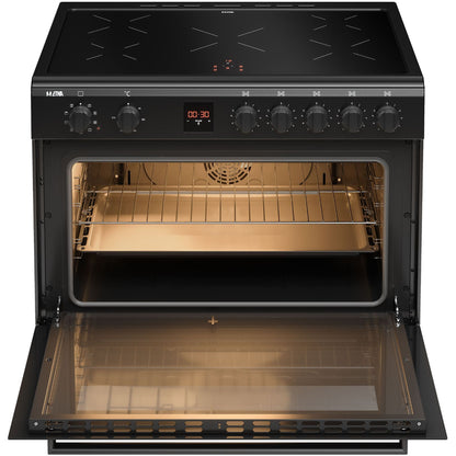 ETNA FI590ZWA - Fornuis - Inductie 3-fasen (Perilex) - breedte 90 cm