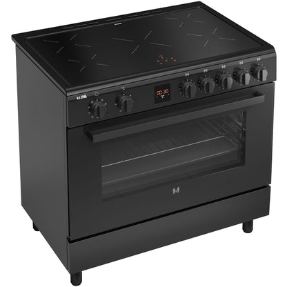 ETNA FI590ZWA - Fornuis - Inductie 3-fasen (Perilex) - breedte 90 cm