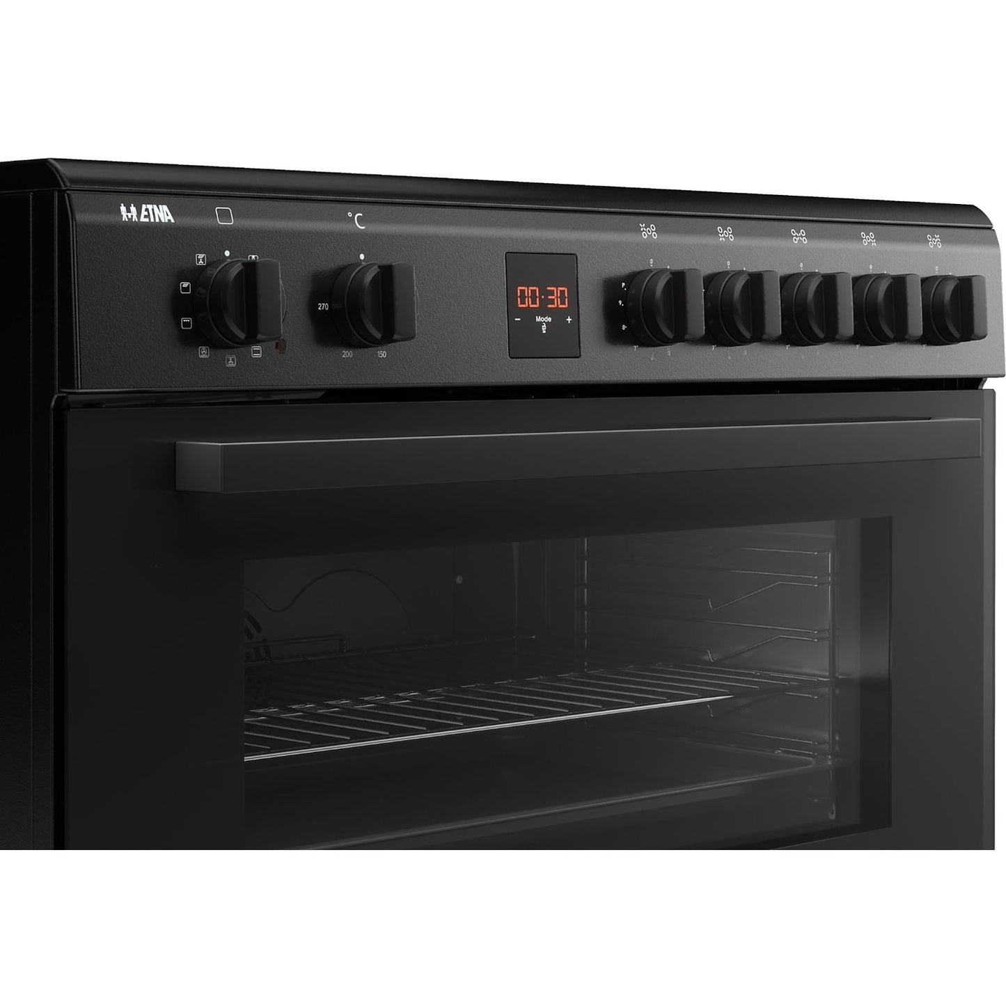 ETNA FI590ZWA - Fornuis - Inductie 3-fasen (Perilex) - breedte 90 cm