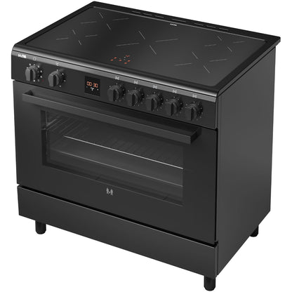 ETNA FI590ZWA - Fornuis - Inductie 3-fasen (Perilex) - breedte 90 cm
