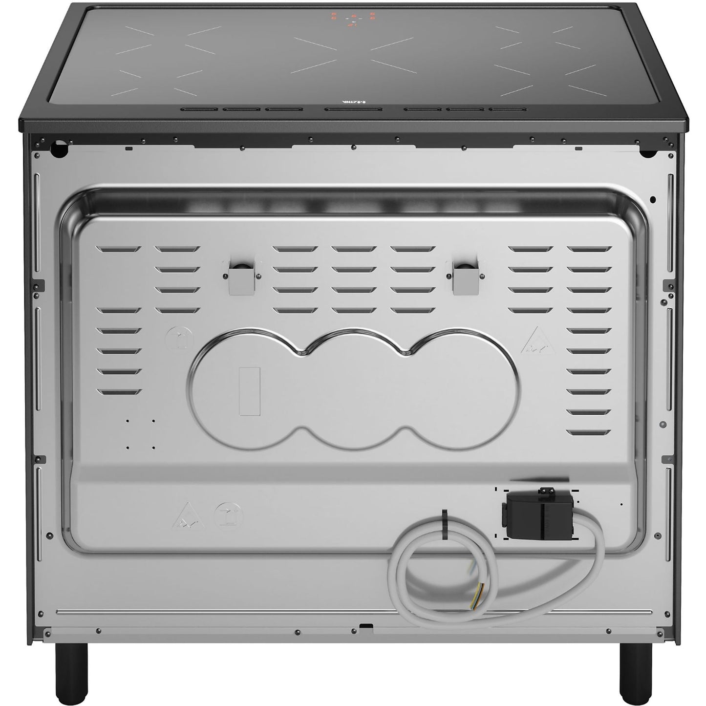 ETNA FI590ZWA - Fornuis - Inductie 3-fasen (Perilex) - breedte 90 cm