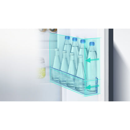 HISENSE RS694N4TFE - Amerikaanse koelkast - breedte 92 cm - hoogte 179.3 cm - inhoud 550 l - NoFrost