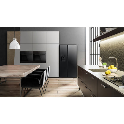 HISENSE RS694N4TFE - Amerikaanse koelkast - breedte 92 cm - hoogte 179.3 cm - inhoud 550 l - NoFrost