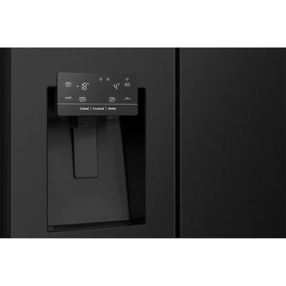 HISENSE RS818N4TFC - Amerikaanse koelkast - breedte 91 cm - hoogte 179 cm - inhoud 632 l - NoFrost