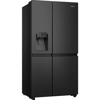HISENSE RS818N4TFC - Amerikaanse koelkast - breedte 91 cm - hoogte 179 cm - inhoud 632 l - NoFrost