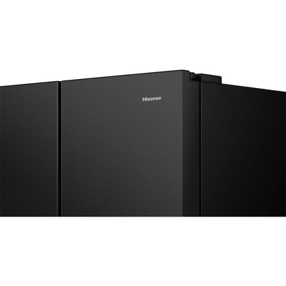 HISENSE RS818N4TFC - Amerikaanse koelkast - breedte 91 cm - hoogte 179 cm - inhoud 632 l - NoFrost