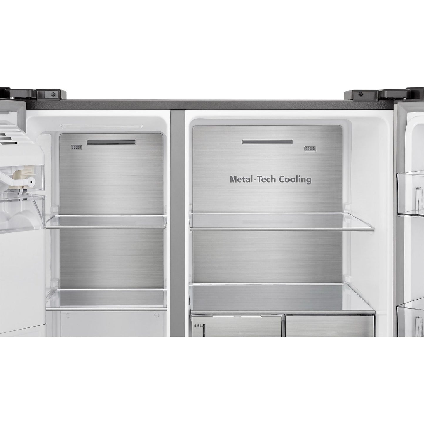 HISENSE RS818N4TIC - Amerikaanse koelkast - breedte 91 cm - hoogte 179 cm - inhoud 632 l - NoFrost