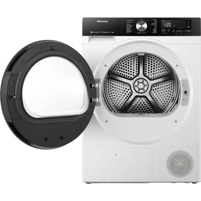 HISENSE DH3S902BW3 - Warmtepompdroger - 9 kg - 64 dB
