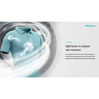 HISENSE DH3S902BW3 - Warmtepompdroger - 9 kg - 64 dB