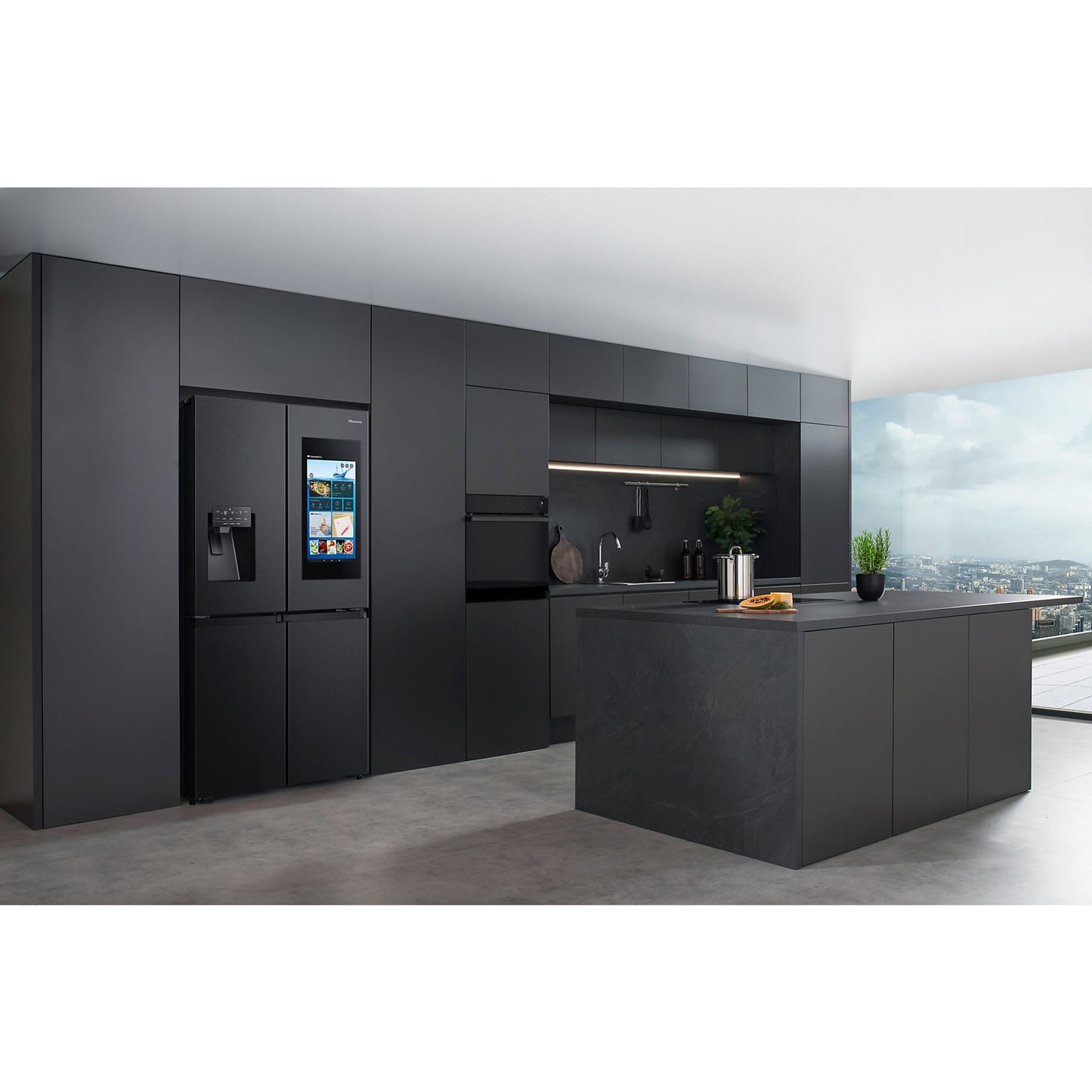 Hisense RQ760N4IFE – Amerikaanse Side-by-Side koelkast