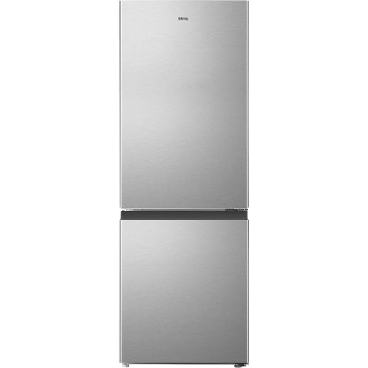 ETNA KCV343RVS - Vrijstaande Koel-vriescombinatie - 143 cm - RVS Look