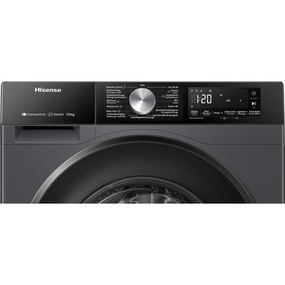 HISENSE WD3S9043BB3 - Was-droogcombinatie - 9 kg + 6 kg - 1400 rpm - 72 dB
