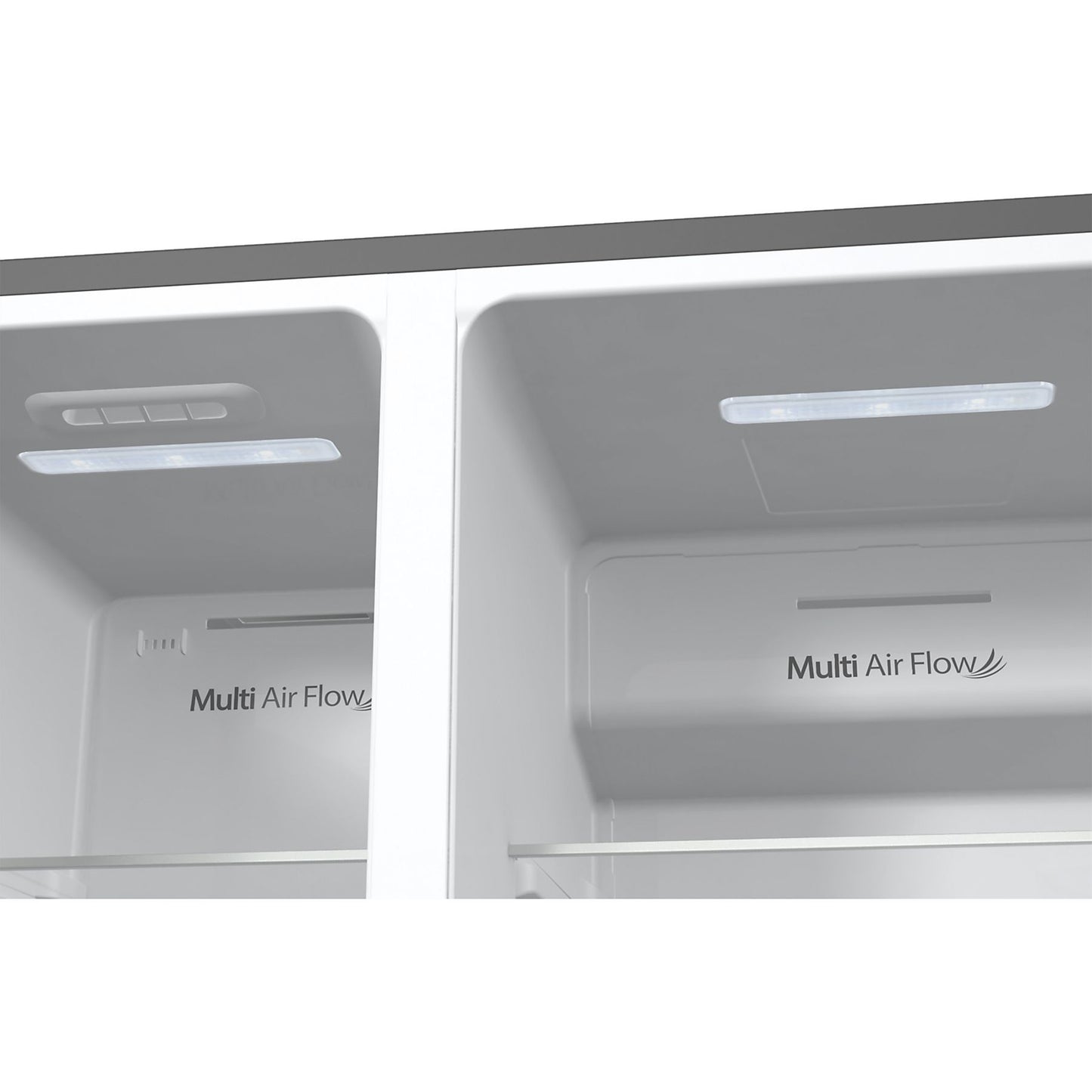 Hisense RS5P535NPCE - Side-by-Side Amerikaanse Koelkast - 535 liter - NoFrost - RVS Look