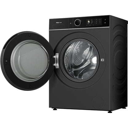 HISENSE WD5I1245BBRH/BLX - Was-droogcombinatie - 12 kg + 8 kg - 1400 rpm - 72 dB