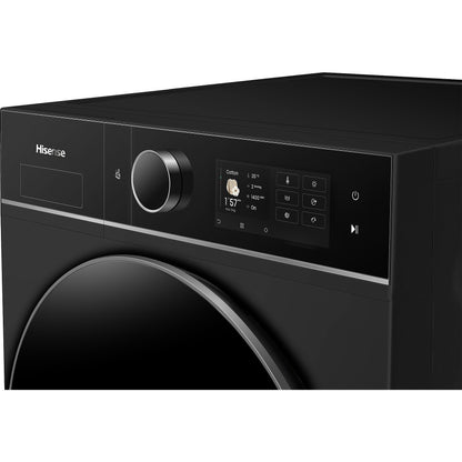 HISENSE WD5I1245BBRH/BLX - Was-droogcombinatie - 12 kg + 8 kg - 1400 rpm - 72 dB