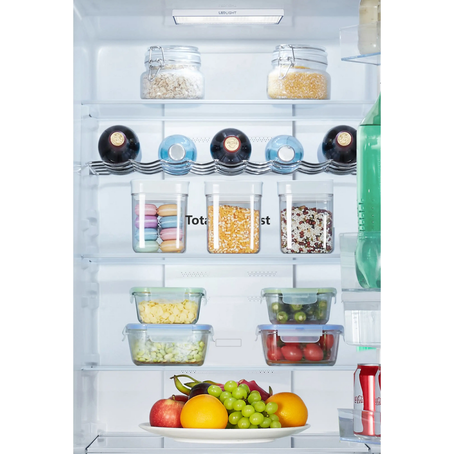 ETNA KCV286WRVS – Koel-Vriescombinatie – 304 Liter – NoFrost – Waterdispenser – RVS
