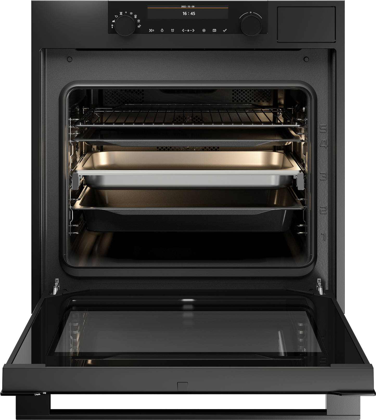 ATAG CS6695D – Inbouw Combi-Stoomoven – 73 Liter – Graphite