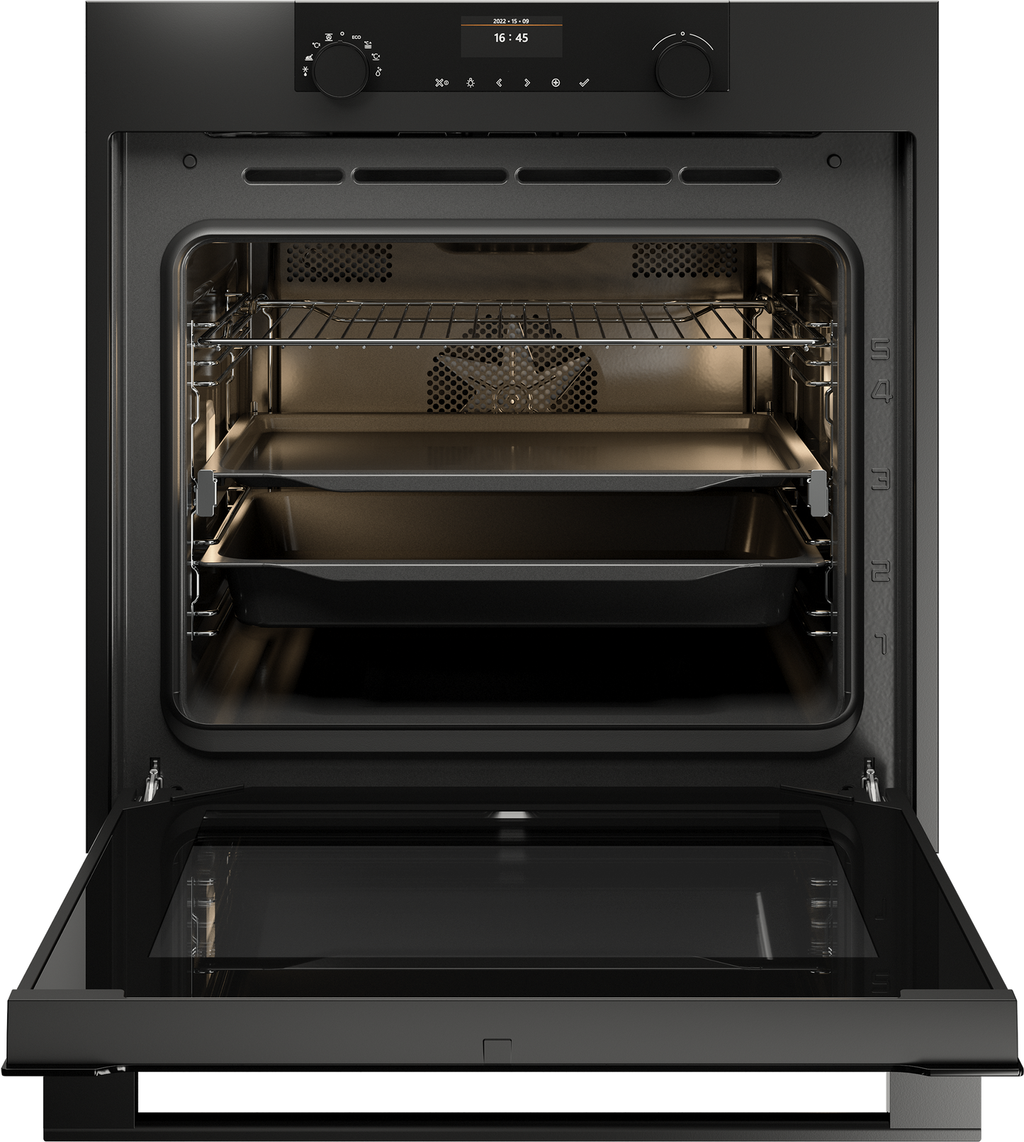 ATAG OX6695C Multifunctionele oven Grafiet met kleurendisplay