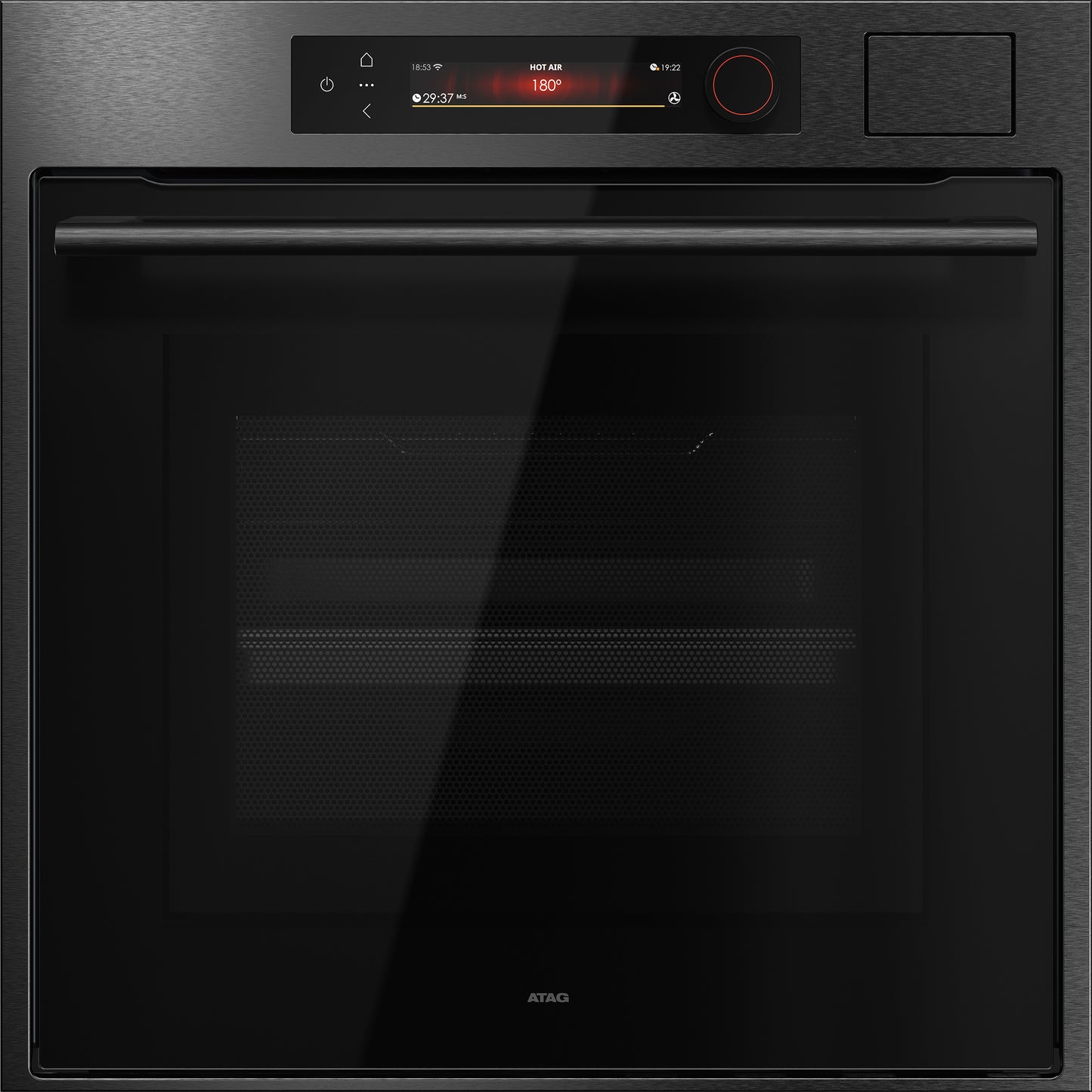 ATAG CSX8612D 5-in-1 Stoomoven Black Steel (60 cm)