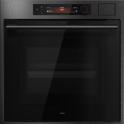 ATAG CSX8612D 5-in-1 Stoomoven Black Steel (60 cm)