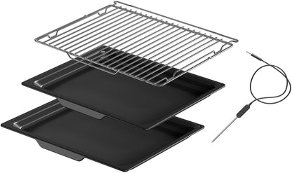 ATAG CX8412D Oven met magnetron Black Steel (45 cm)