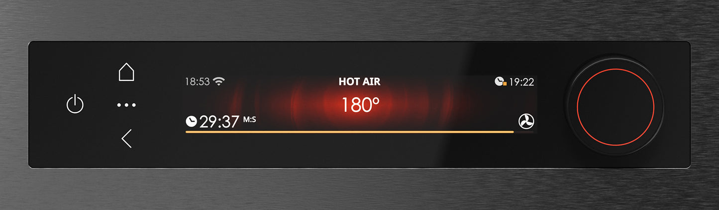 ATAG CX8412D Oven met magnetron Black Steel (45 cm)
